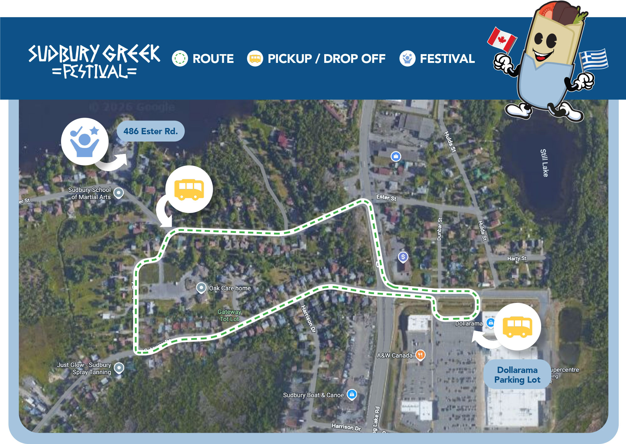 Free Shuttle Map